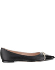 Valentino Garavani Bepointy leather ballet flats
