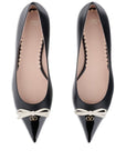 Valentino Garavani Bepointy leather ballet flats