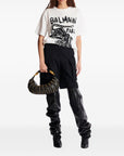 Balmain T-shirts and Polos White