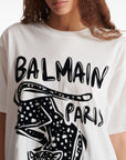 Balmain T-shirts and Polos White