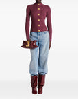 Balmain Sweaters Purple