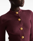 Balmain Sweaters Purple