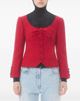 Valentino Jackets Red
