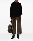 WHITE SAND Trousers Black