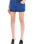 Vivienne Westwood denim foam mini skirt for