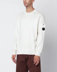 C.P. Company White wool and cotton sweater