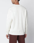 C.P. Company White wool and cotton sweater
