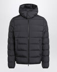 Moncler Black hooded jacket