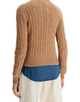 Polo Ralph Lauren cable knit cotton sweater