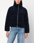 Polo Ralph Lauren Navy blue corduroy puffer jacket