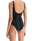 Toteme one piece monogram swimsuit