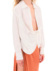 Jacquemus 'la chemise bahia' draped blouse