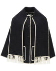 Toteme embroidered scarf jacket