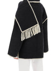 Toteme embroidered scarf jacket