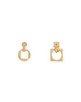 Jacquemus earrings 'the square round d