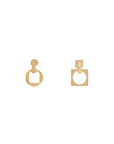 Jacquemus earrings 'the square round d