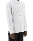 Vivienne Westwood ghost shirt with orb embroidery