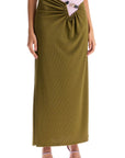 Christopher Esber long skirt with stones