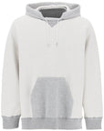 Sacai hooded sweatshirt with reverse