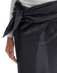 Christopher Esber maxi skirt with knotted detail