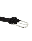 Toteme wide suede leather belt with large buckle