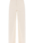 Toteme organic cotton wide leg jeans.