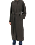 Toteme lightweight linen blend coat