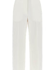 Toteme cropped wool blend trousers