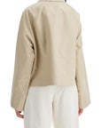 Toteme cropped cotton jacket for women