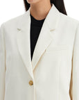 Toteme single-breasted canvas blazer