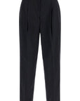 Toteme double pleated pinstripe trousers