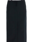 The Attico midi skirt with thin belt