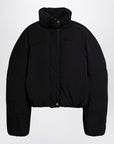 JACQUEMUS Black La doudoune courte Caraco bomber jacket