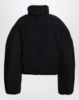 JACQUEMUS Black La doudoune courte Caraco bomber jacket
