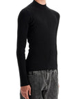 Mugler fitted long-sleeved top