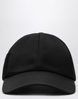 JACQUEMUS Black Ovalie baseball cap