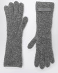 JACQUEMUS Gray alpaca gloves