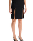 The Attico 'wool skirt with slits'