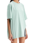 The Attico oversized short sleeve mint green t-shirt