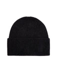 Toteme charcoal melange ribbed wool beanie