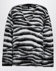 Marc Jacobs Zebra-patterned jumper in wool blend