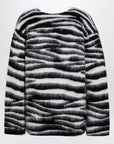 Marc Jacobs Zebra-patterned jumper in wool blend