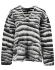 Marc Jacobs zebra print wool and mohair