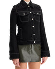 Courreges denim trucker jacket for