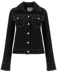 Courreges denim trucker jacket for