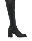 Courreges stretch reedition eco-leather boots