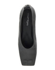 Courreges ist leather ballet flats