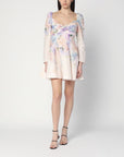 ZIMMERMANN Dawning mini dress with floral print