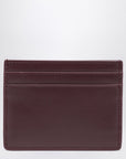 Saint Laurent Hot Wine leather credit card holder