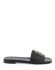 Moncler leather bell slides for